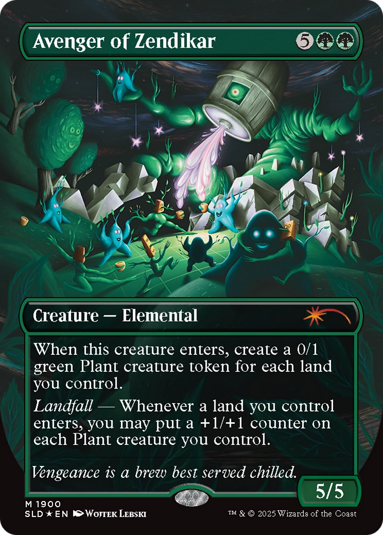Avenger of Zendikar (Double Rainbow Foil) [Secret Lair Drop Series] | Fandemonia Ltd