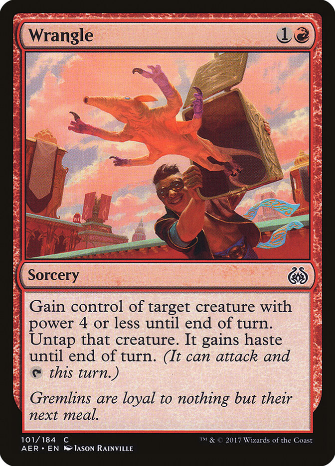 Wrangle (Intro Pack) [Aether Revolt Promos] | Fandemonia Ltd
