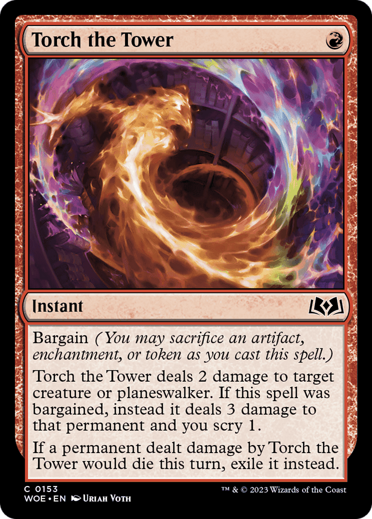 Torch the Tower [Wilds of Eldraine] | Fandemonia Ltd