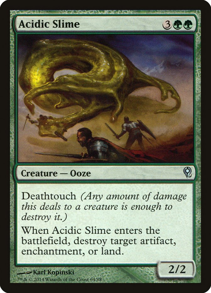 Acidic Slime [Duel Decks: Jace vs. Vraska] | Fandemonia Ltd