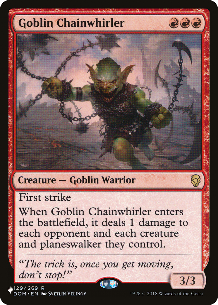 Goblin Chainwhirler [The List] | Fandemonia Ltd