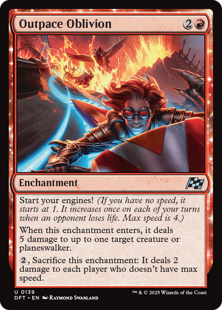 Outpace Oblivion [Aetherdrift] | Fandemonia Ltd
