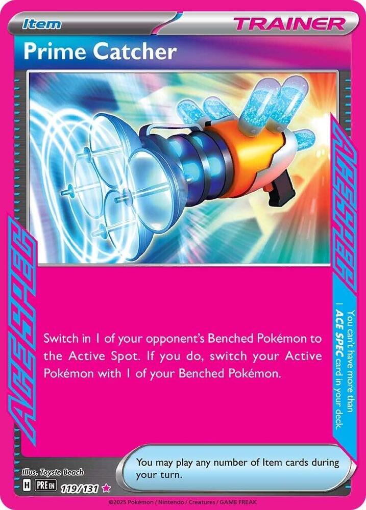Prime Catcher (119/131) [Scarlet & Violet: Prismatic Evolutions] | Fandemonia Ltd