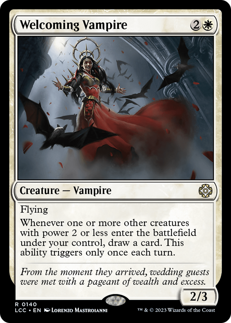 Welcoming Vampire [The Lost Caverns of Ixalan Commander] | Fandemonia Ltd