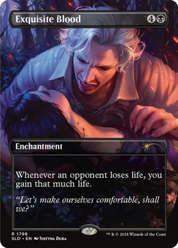Exquisite Blood (Rainbow Foil) [Secret Lair Drop Series] | Fandemonia Ltd