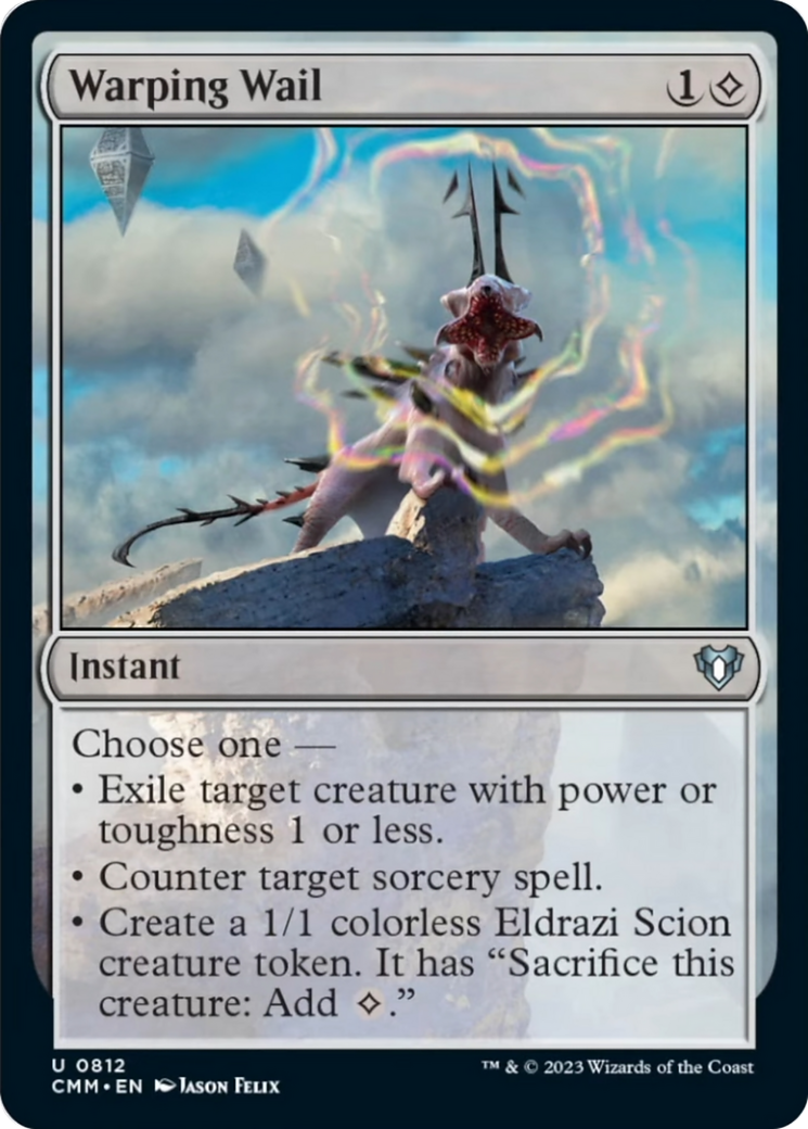Warping Wail [Commander Masters] | Fandemonia Ltd