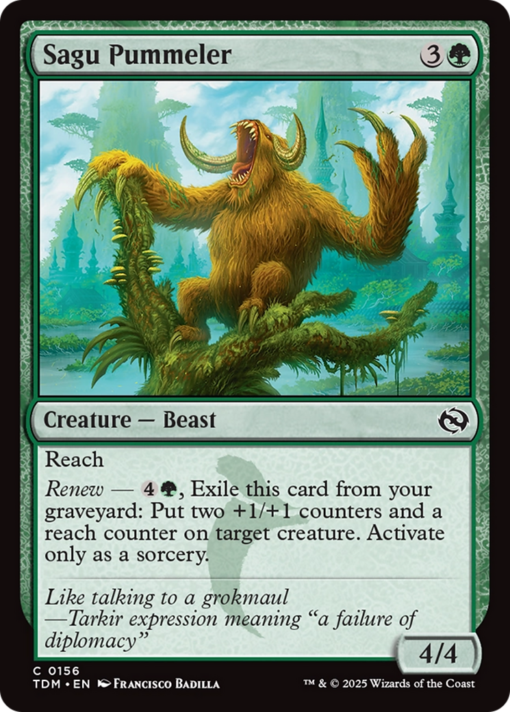 Sagu Pummeler [Tarkir: Dragonstorm] | Fandemonia Ltd