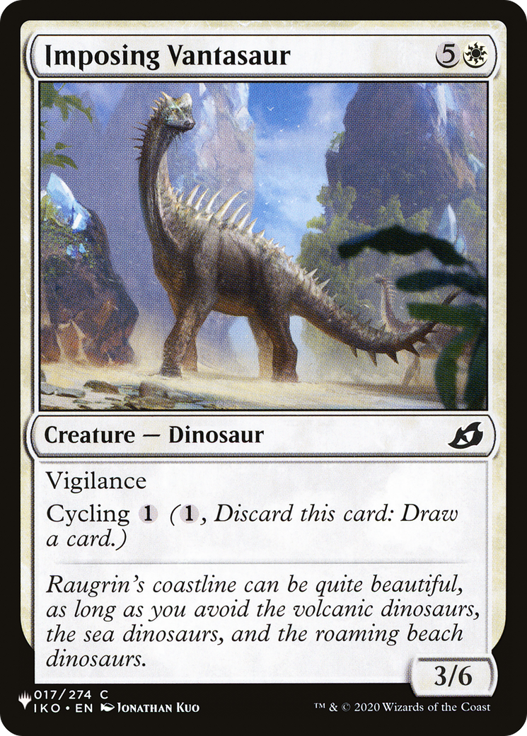 Imposing Vantasaur [The List] | Fandemonia Ltd