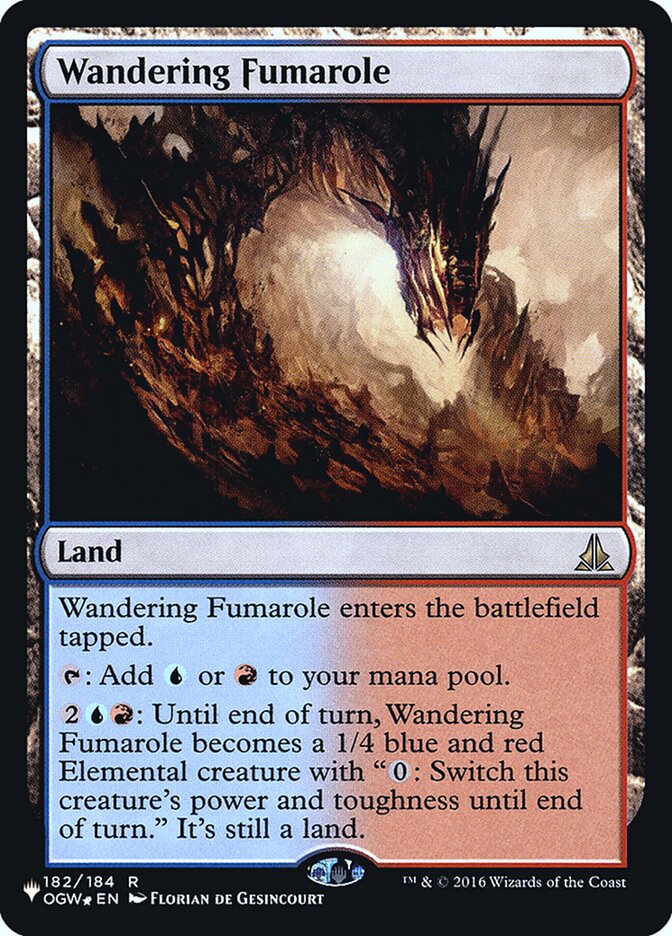 Wandering Fumarole [Secret Lair: Heads I Win, Tails You Lose] | Fandemonia Ltd