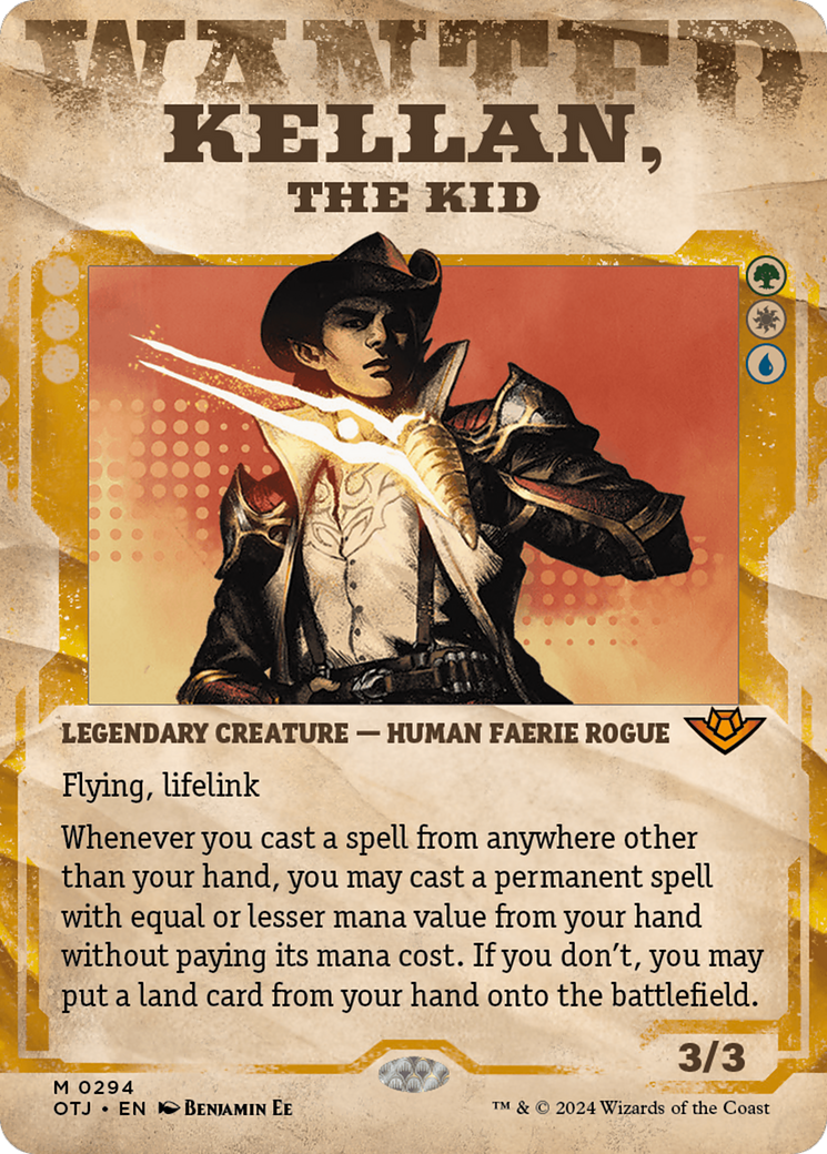 Kellan, the Kid (Showcase) [Outlaws of Thunder Junction] | Fandemonia Ltd