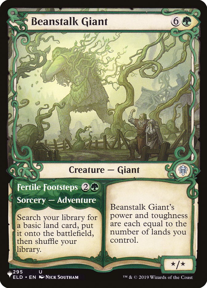 Beanstalk Giant // Fertile Footsteps (Showcase) [The List] | Fandemonia Ltd