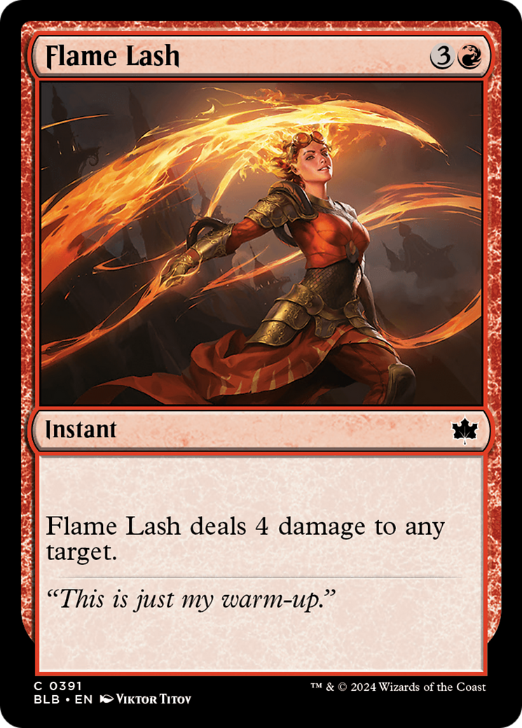 Flame Lash [Bloomburrow] | Fandemonia Ltd