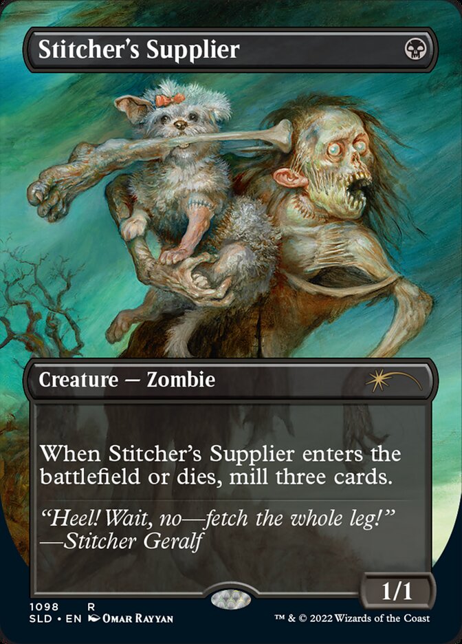 Stitcher's Supplier (Borderless) [Secret Lair Drop Series] | Fandemonia Ltd