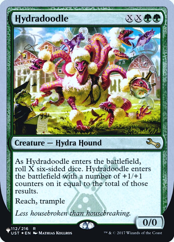 Hydradoodle (Unfinity Foil Edition) [The List] | Fandemonia Ltd