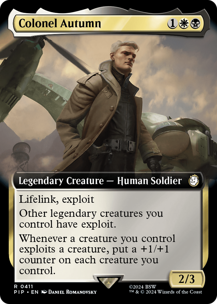 Colonel Autumn (Extended Art) [Fallout] | Fandemonia Ltd