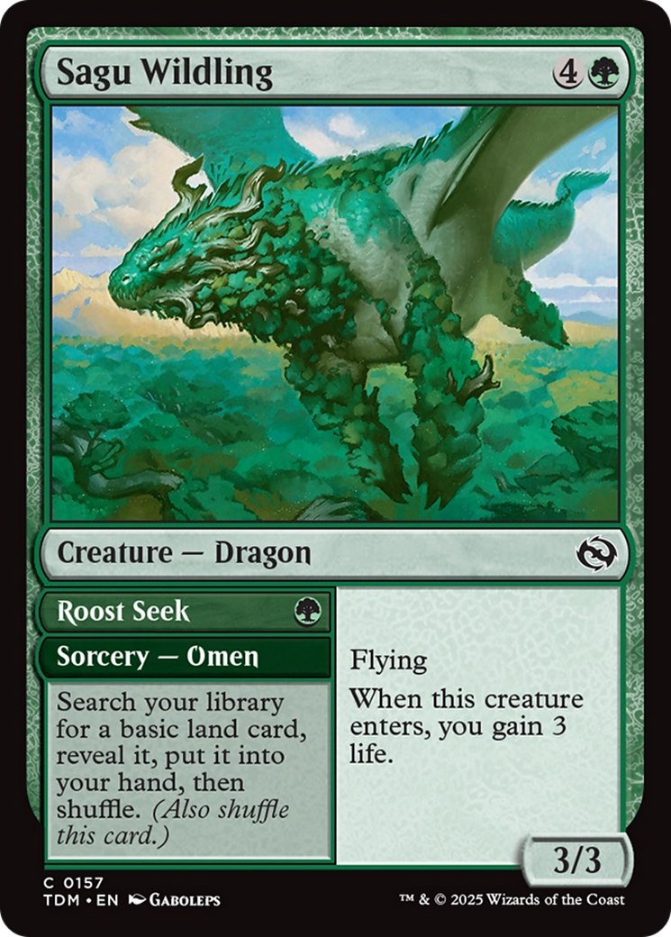 Sagu Wildling [Tarkir: Dragonstorm] | Fandemonia Ltd