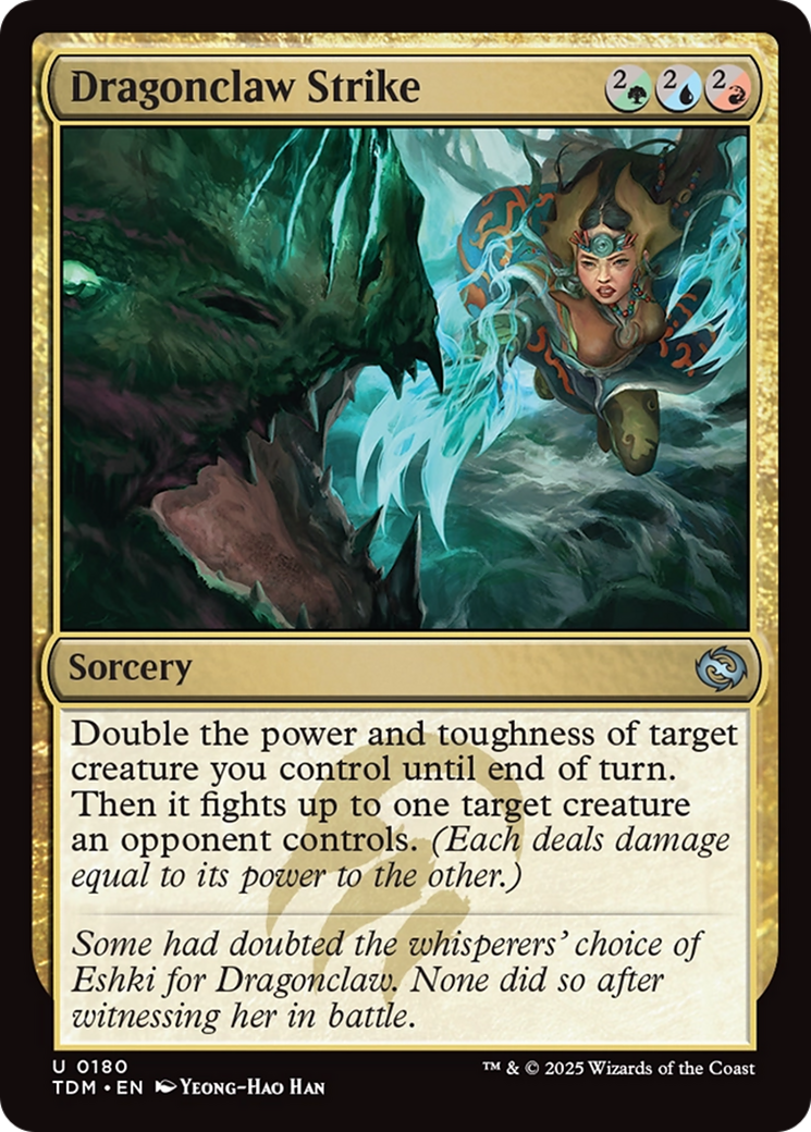 Dragonclaw Strike [Tarkir: Dragonstorm] | Fandemonia Ltd