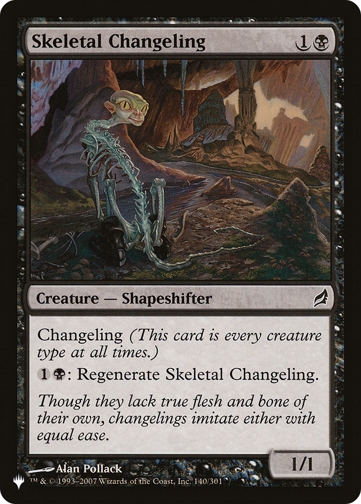 Skeletal Changeling [The List] | Fandemonia Ltd
