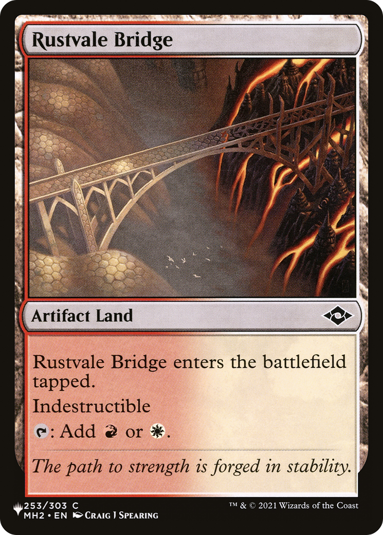 Rustvale Bridge [The List] | Fandemonia Ltd