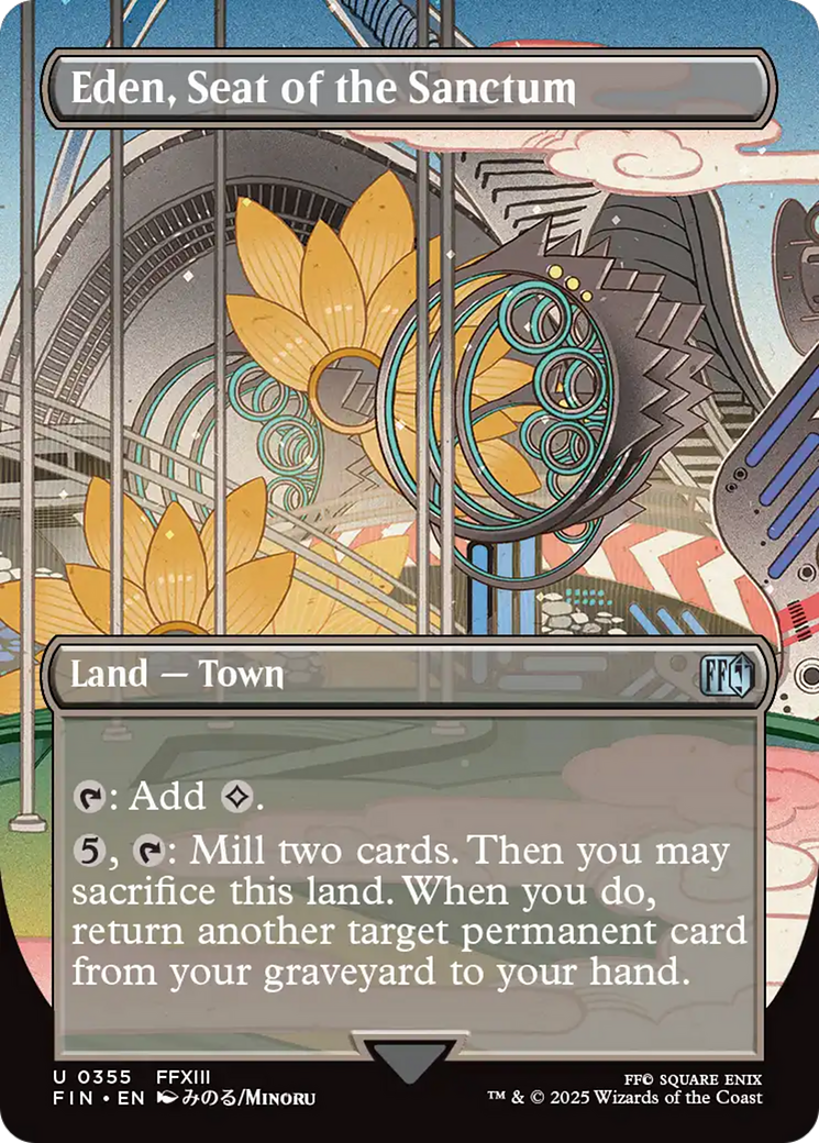 Eden, Seat of the Sanctum (Borderless) [FINAL FANTASY] | Fandemonia Ltd