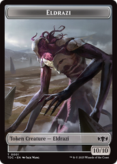 Eldrazi // Citizen Double-Sided Token [Tarkir: Dragonstorm Commander Tokens] | Fandemonia Ltd