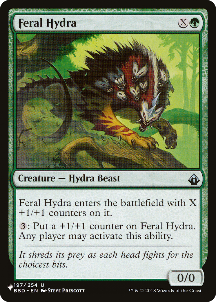 Feral Hydra [The List] | Fandemonia Ltd