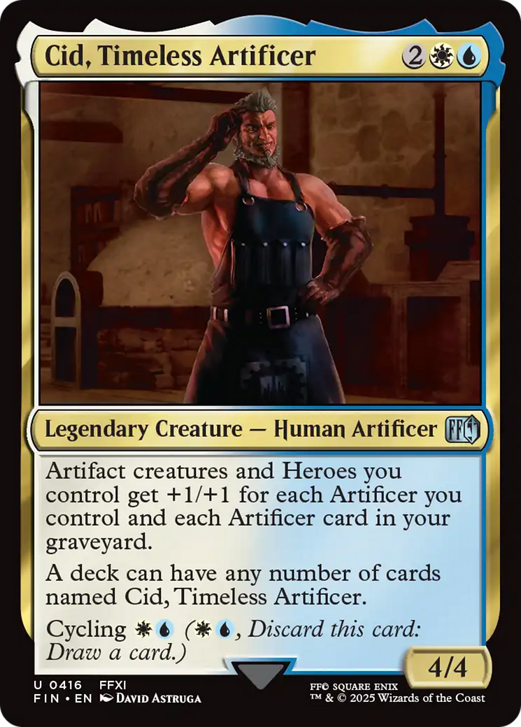Cid, Timeless Artificer (0416) [FINAL FANTASY] | Fandemonia Ltd