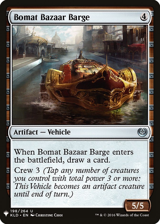 Bomat Bazaar Barge [Mystery Booster] | Fandemonia Ltd