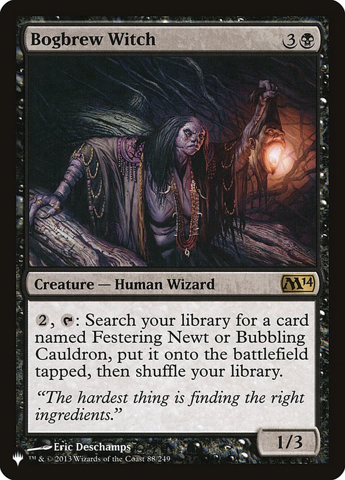 Bogbrew Witch [The List] | Fandemonia Ltd