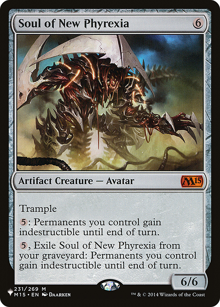 Soul of New Phyrexia [The List] | Fandemonia Ltd