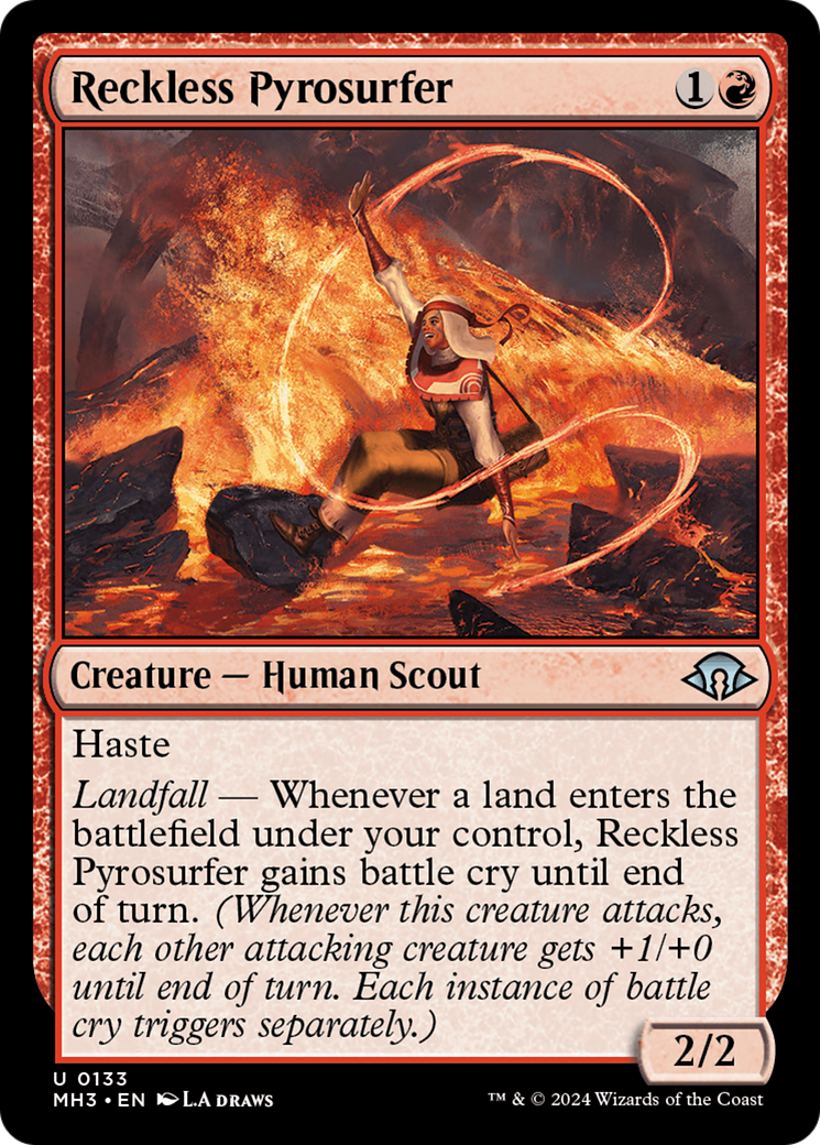 Reckless Pyrosurfer [Modern Horizons 3] | Fandemonia Ltd