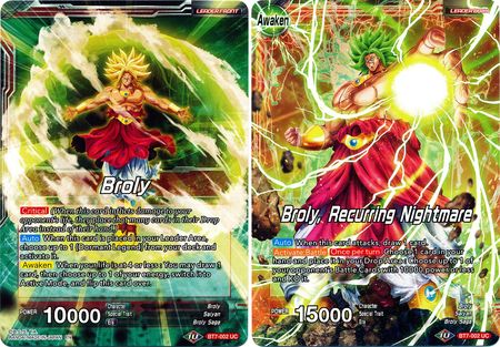 Broly // Broly, Recurring Nightmare (BT7-002) [Assault of the Saiyans] | Fandemonia Ltd