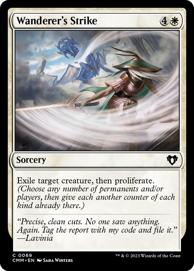 Wanderer's Strike [Commander Masters] | Fandemonia Ltd