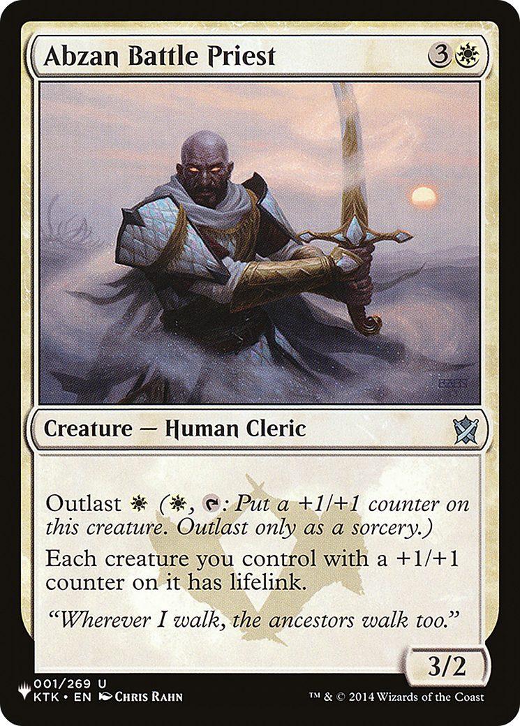 Abzan Battle Priest [The List] | Fandemonia Ltd