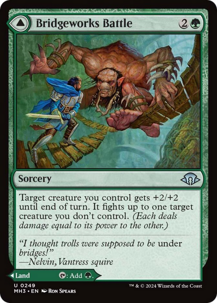 Bridgeworks Battle // Tanglespan Bridgeworks [Modern Horizons 3] | Fandemonia Ltd