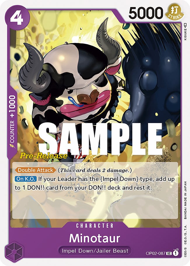 Minotaur [Paramount War Pre-Release Cards] | Fandemonia Ltd