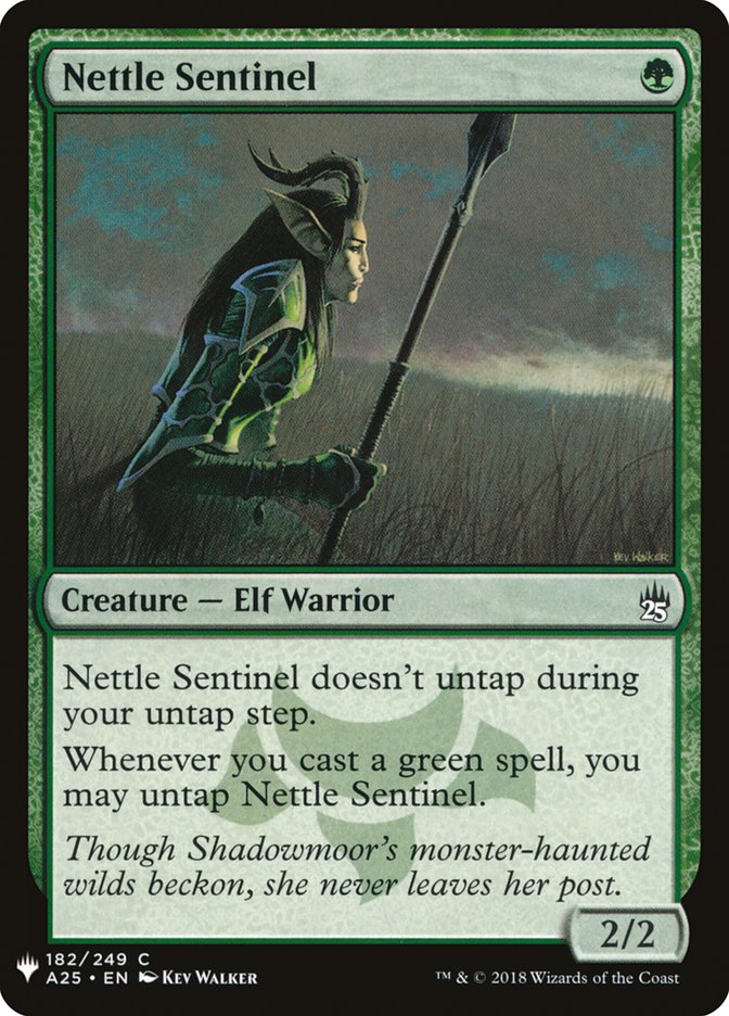 Nettle Sentinel [Mystery Booster] | Fandemonia Ltd