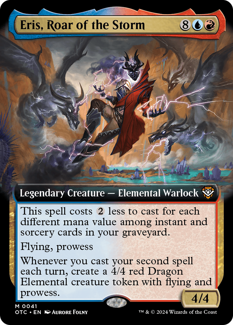 Eris, Roar of the Storm (Extended Art) [Outlaws of Thunder Junction Commander] | Fandemonia Ltd