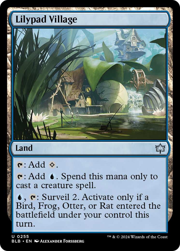 Lilypad Village [Bloomburrow] | Fandemonia Ltd
