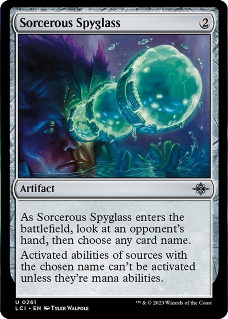 Sorcerous Spyglass [The Lost Caverns of Ixalan] | Fandemonia Ltd