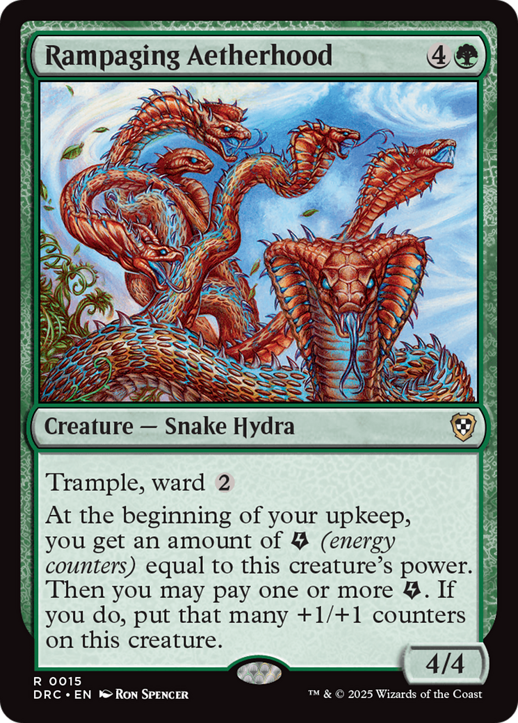 Rampaging Aetherhood [Aetherdrift Commander] | Fandemonia Ltd