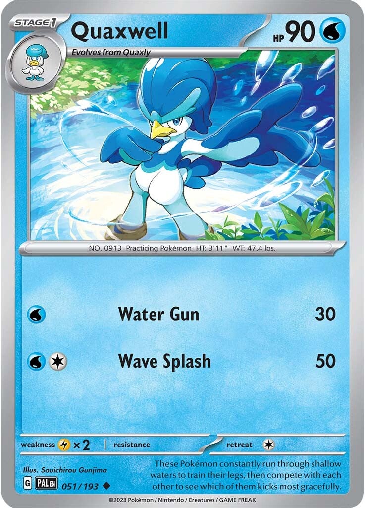 Quaxwell (051/193) [Scarlet & Violet: Paldea Evolved] | Fandemonia Ltd