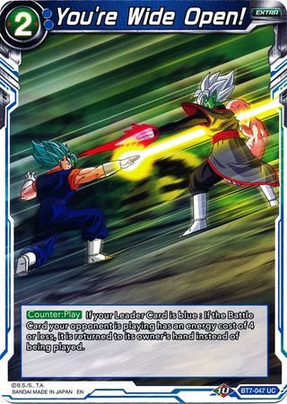 You're Wide Open! (BT7-047) [Assault of the Saiyans] | Fandemonia Ltd