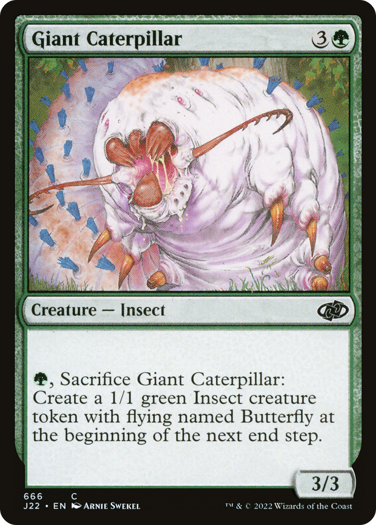 Giant Caterpillar [Jumpstart 2022] | Fandemonia Ltd