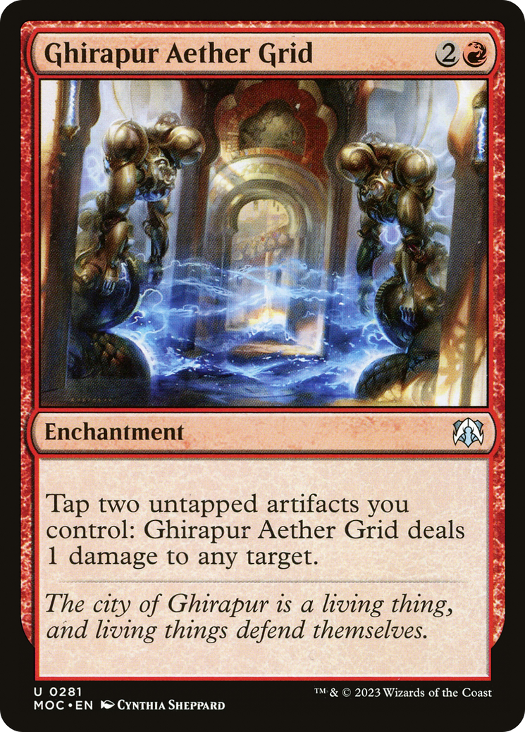Ghirapur Aether Grid [March of the Machine Commander] | Fandemonia Ltd