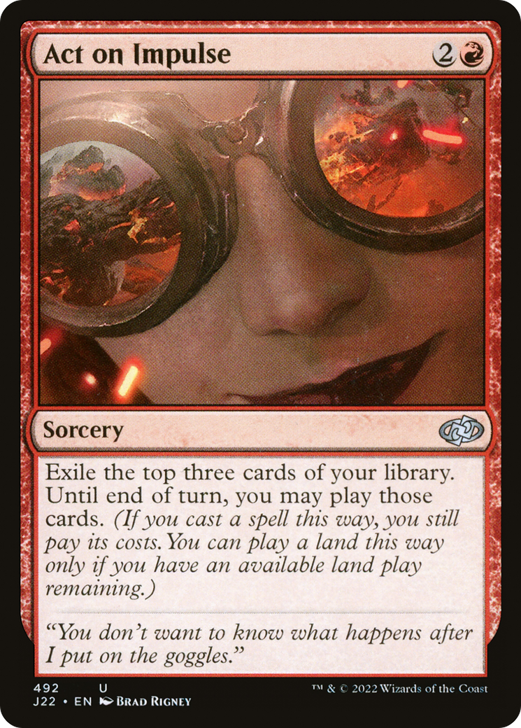 Act on Impulse [Jumpstart 2022] | Fandemonia Ltd