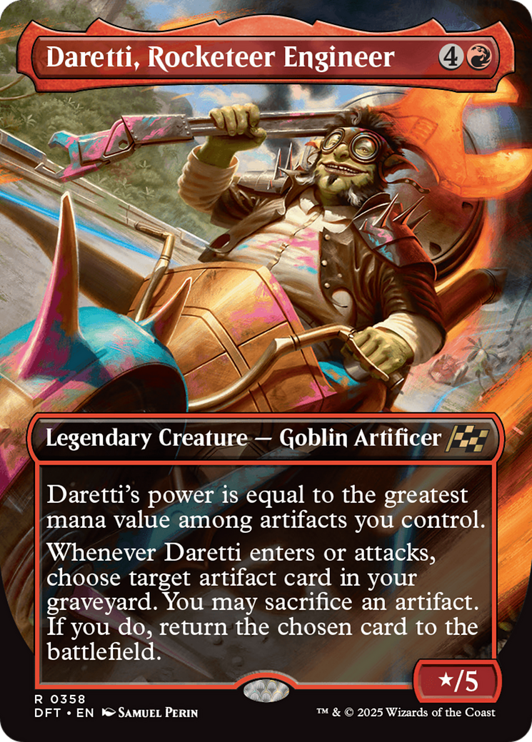Daretti, Rocketeer Engineer (Borderless) [Aetherdrift] | Fandemonia Ltd