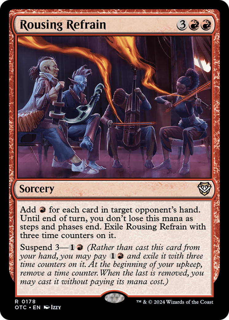 Rousing Refrain [Outlaws of Thunder Junction Commander] | Fandemonia Ltd