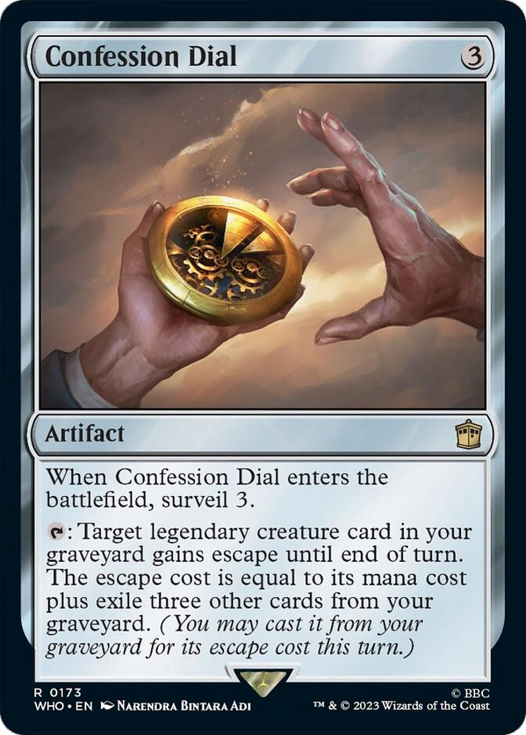Confession Dial [Doctor Who] | Fandemonia Ltd