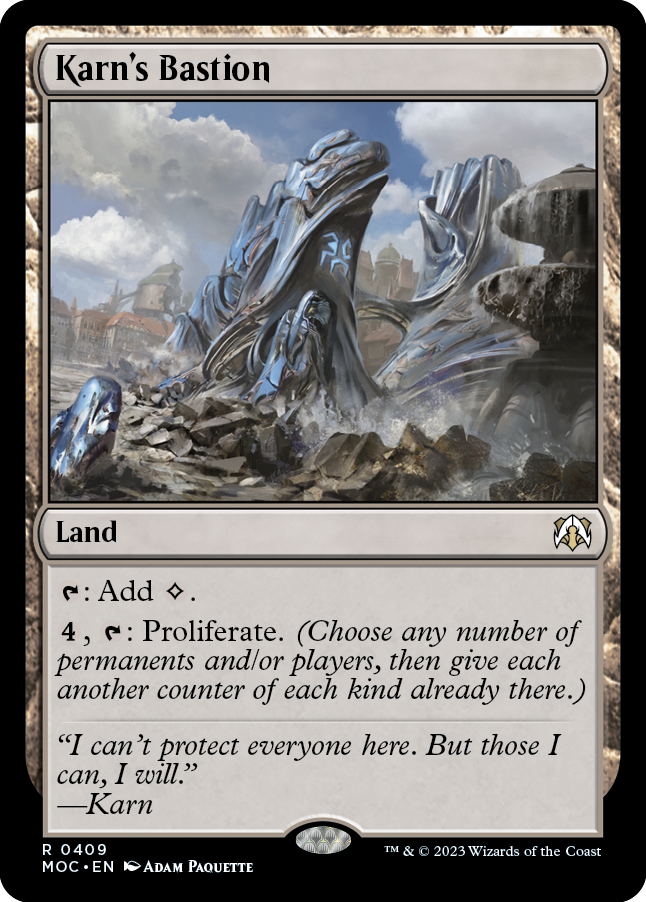 Karn's Bastion [March of the Machine Commander] | Fandemonia Ltd